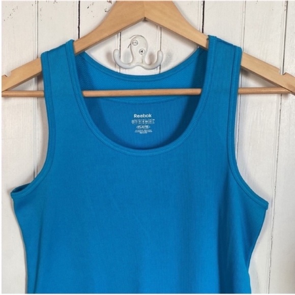 Reebok Athletic Tank Top Blue Size L - Picture 4 of 6